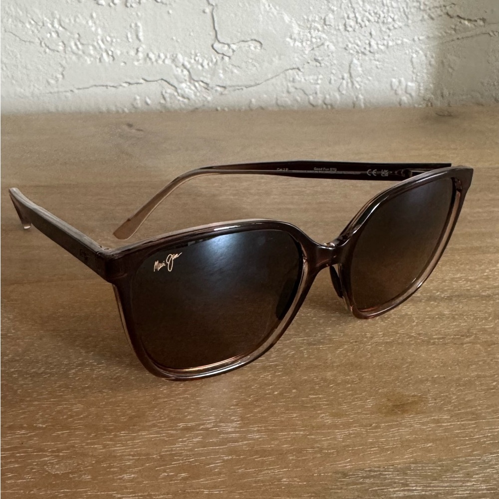 NEWMaui Jim Women's Brown Sunglasses - Polarized Good Fun Frames